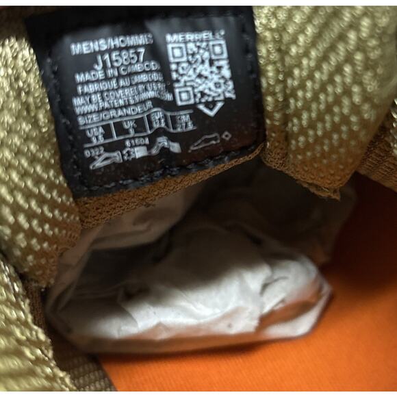 NEW Merrell Men's Size 9.5 Moab 2 Tactical Shoe Boots Coyote J15857 - Picture 6 of 6